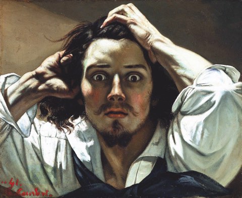 The Desperate Man — Gustave Courbet